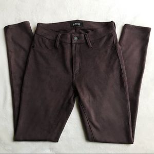 Buffalo David Bitton Faux Suede Ivy Skinny Pants